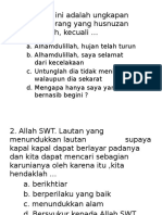 Pendidikan Agama Islam Kelas X