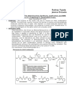 LAB REPORT 7 Aldol Reaction Synthesis 1 5 Diphenyl 1 4 Pentadien 3 One