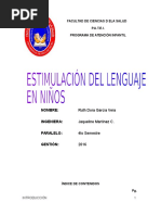 Mono Estimulacion Lenguaje