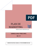 Plan de Marketing Mapa y Ensayo