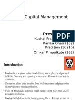 Venture Capital Management: Presented by