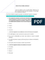 Preguntas Sobre La Variable Ansiedad 