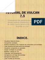 Tutorial Yacimientos Vulcan 7.5