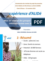 Atelier Dissémination Alidé PDF
