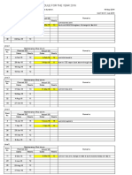 Shut Down Schedule for 2016 Rev 3