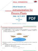 Basic Field Instruments for Process Units