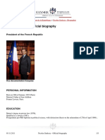 Sarkozy Biography Official