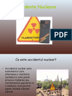 Accidente Nucleare - Prezentare power point