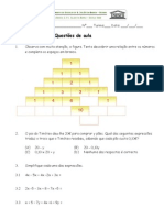 7º Quest 6 Sequências e Expressões Numéricas