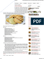 Resep Cara Membuat Dorayaki Vanila Durian Yang Nikmat