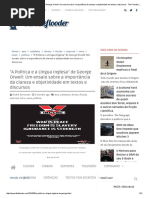_A Política e a Língua Inglesa_ de George Orwell_ Um Ensaio Sobre a Importância Da Clareza e Objetividade Em Textos e Discursos - The Flooder _ Cultura Pop _ Cinema _ Televisão _ Esportes