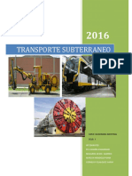 4. Transporte Subterráneo