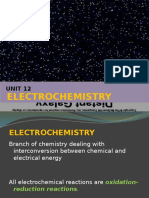Unit 12 Electrochemistry