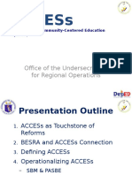 ACCESs and The Revised SBM