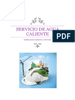 Servicio de Agua Caliente