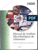 Manual de Analisis Microbiologico de Alimentos Digesa Peru
