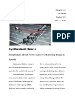 Synthesized Muscle: Skepticism About Performance Enhancing Drugs in Sports