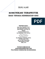 Modul Komunikasi Terapeutik Bagi Tenaga Kesehatan Gigi