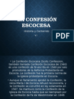 La Confesión Escocesa