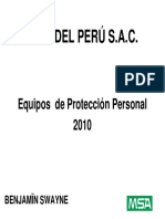 Equipos de Protección Personal 1.MSA