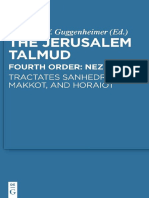 Heinrich W. Guggenheimer-The Jerusalem Talmud - Fourth Order - Neziqin-Sanhedrin and Makkot Tract