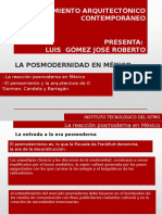 La Posmodernidad en Mexico