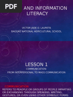 Media and Information Literacy