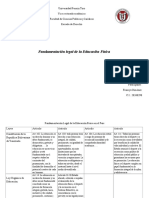 Fundamentación Legal de La Educación Fisica