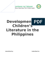 Development of Children's Literature in the Philippines