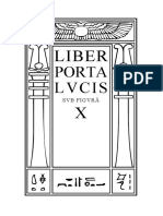 LIBER PORTA LUCIS (Liber X)