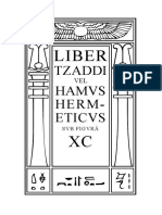 LIBER TZADDI VEL HAMUS HERMETICUS (Liber XC)