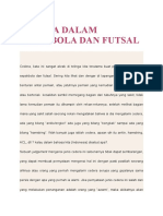 Cedera Dalam Sepakbola Dan Futsal