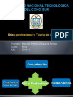 Etica Profesional y Teoria de Los Valores