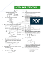 Solution of Mock Test for GATE Electronic Exam