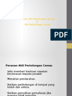 Peranan Ahli Pertolongan Cemas & Peti Pertolongan Cemas