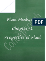 Fluid Mechanics Chapter-1 Properties of Fluid