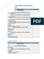 Daftar Penyakit Bagian Ilmu Bedah