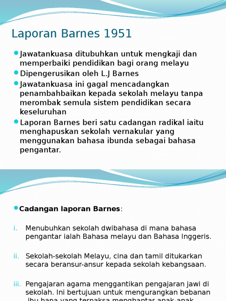Laporan Barnes 1951