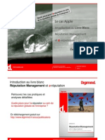 Introduction Au Livre Blanc Reputation Management Et E-Réputation 2010: Le Cas Apple