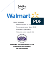 WalMart Retailing Report