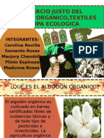 Comercio Justo Del Algodón Organico,Textiles y Ropa Ecologica