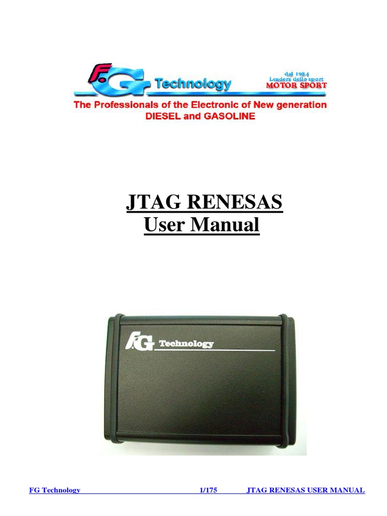 New Fgtech Jtag Renesas User Manual | PDF
