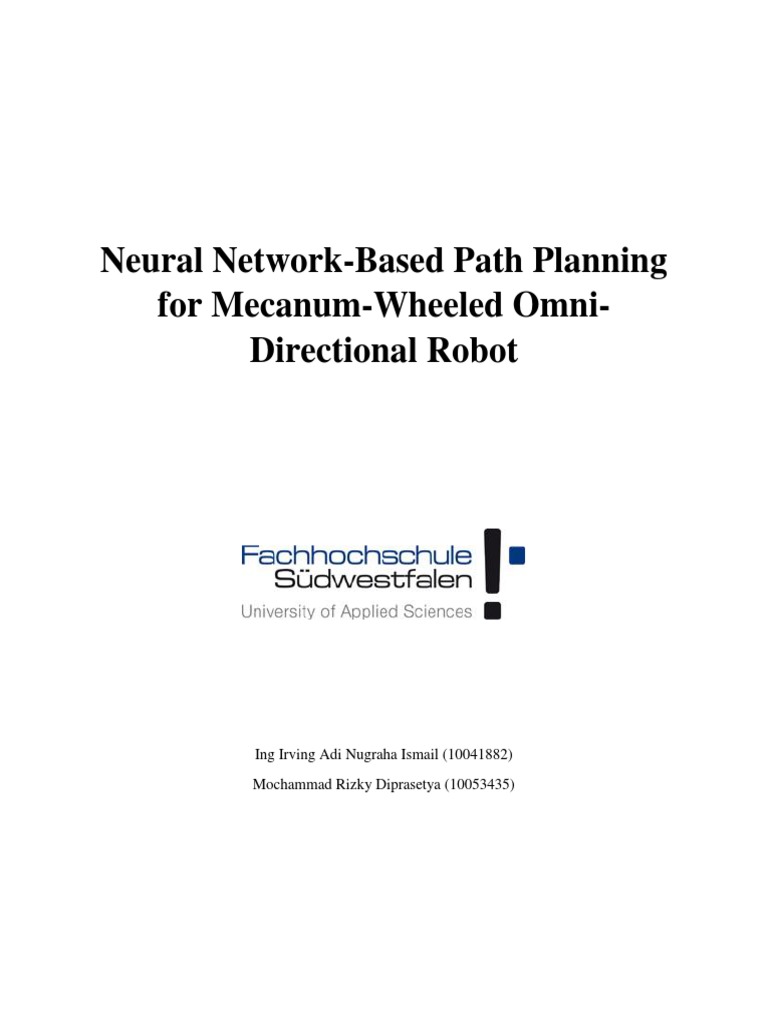 Neural Network Path Planning for Robots | PDF | Kinematics | Velocity