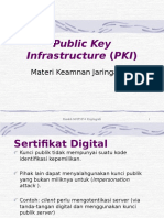 Materi 7 Keamanan Jaringan PKI Publick Key Infrastructurel