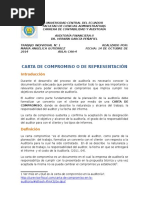 Carta de Solicitud Al Abogado Y Respuesta Del Mismo
