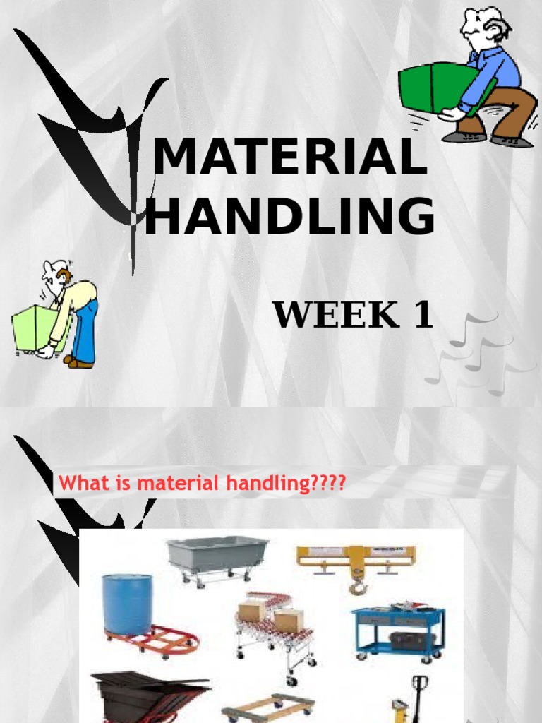 Optimizing Material Flow Understanding the Goals, Principles and Equipment of Effective