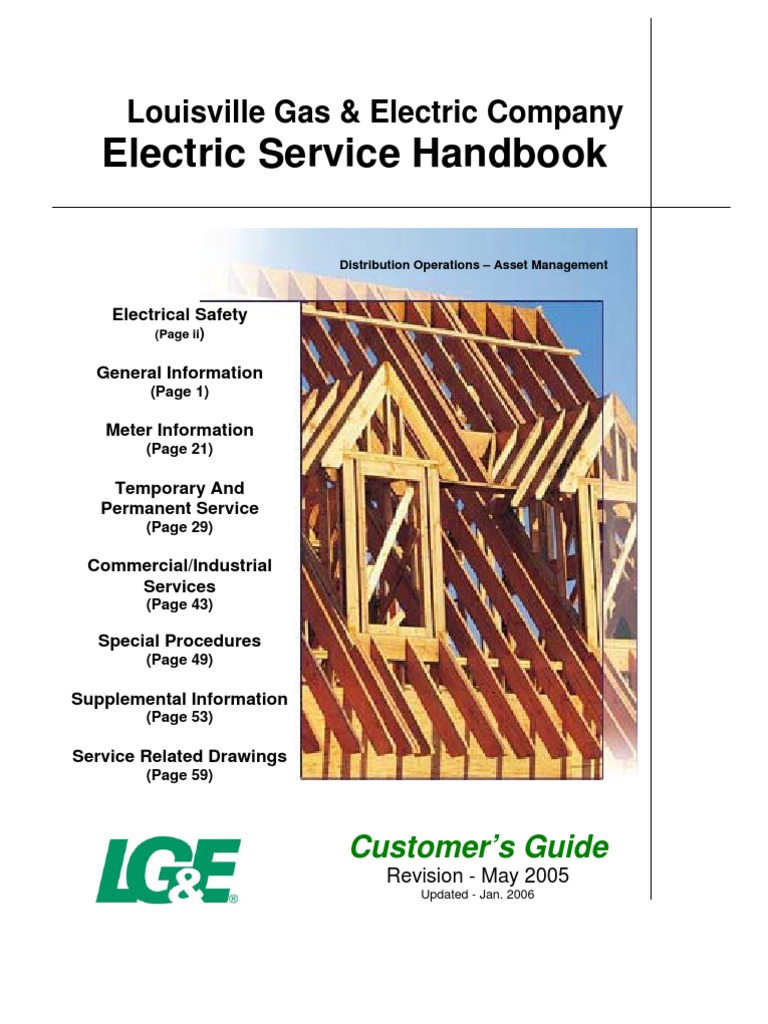 Electric Handbook PDF Safety Electrical Wiring