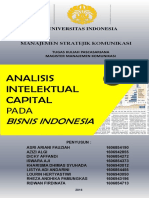 UNIV INDONESIA MANAJEMEN STRATEJIK KOMUNIKASI TUGAS PASCASARJANA MAGISTER MANAJEMEN KOMUNIKASI ANALISIS INTELEKTUAL CAPITAL BISNIS INDONESIA