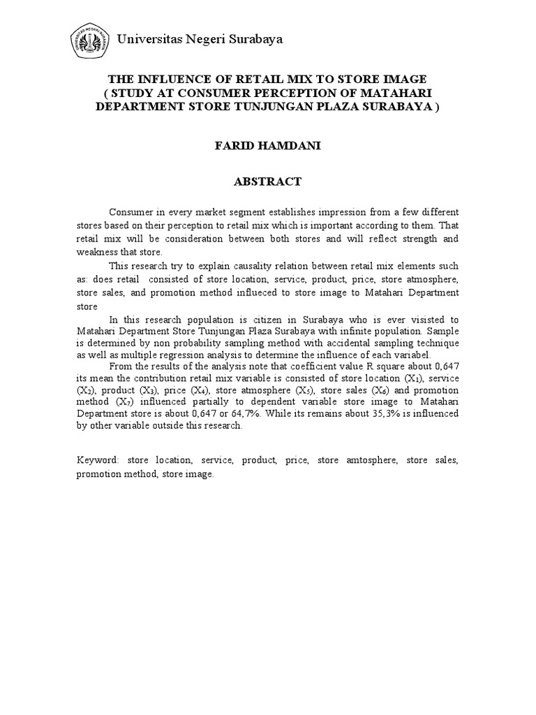 40+ Koleski Terbaik Contoh Abstrak Skripsi Manajemen