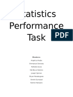 Statistics Performance Task